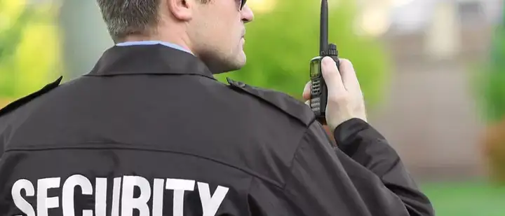 Security Guard Calling Dispatch